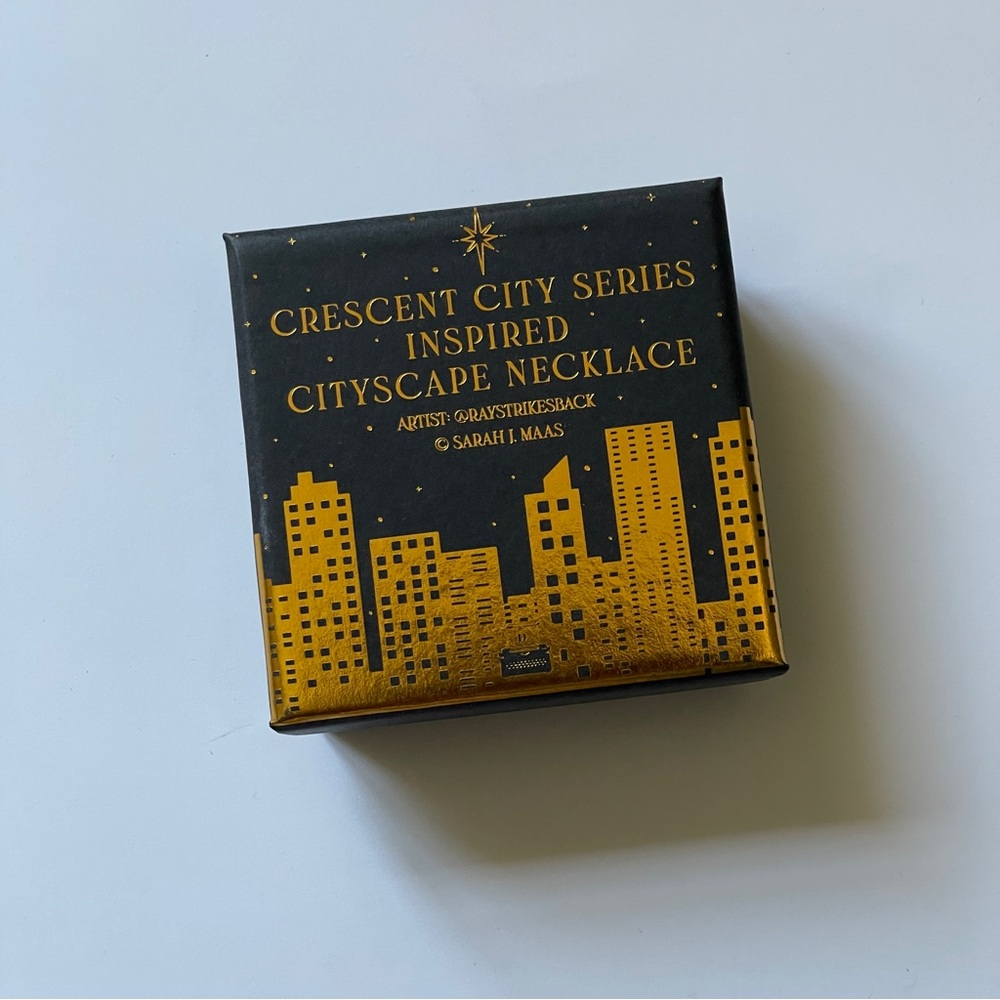 Bookish Box Darkly July 2924 Necklace